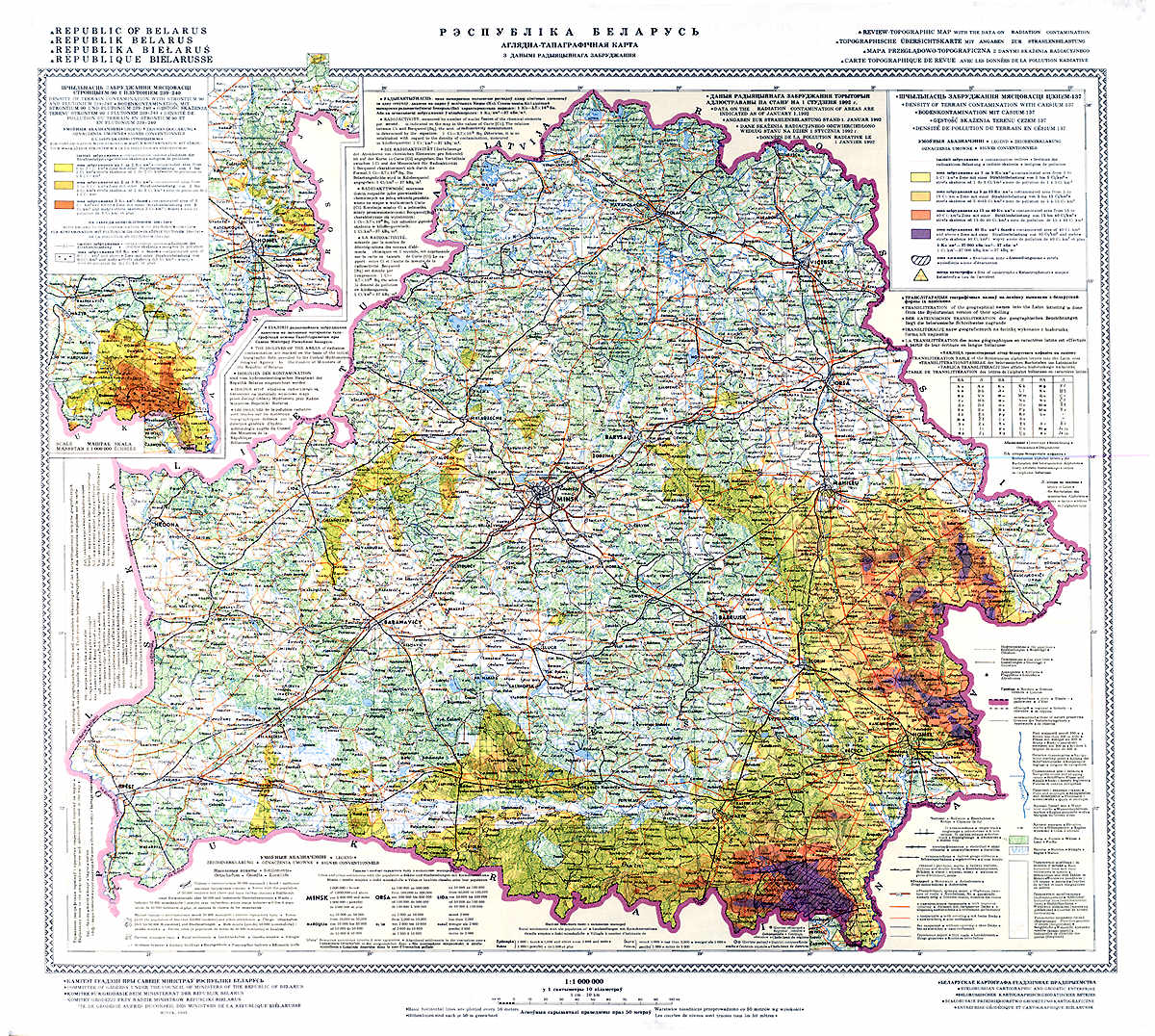 Карта беларуси онлайн спутник