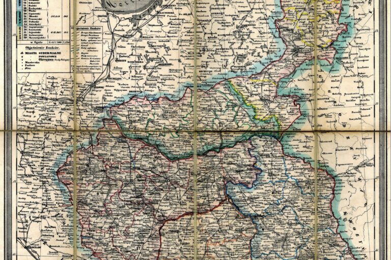 x-Mapa_Krolestwa_Pol_Herkner_1860_mazbc